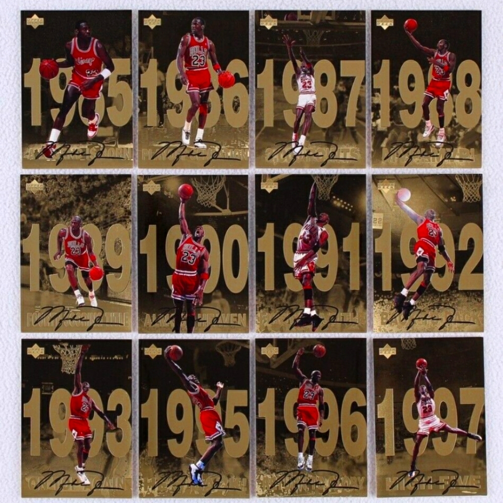 Michael Jordan Gold Cards